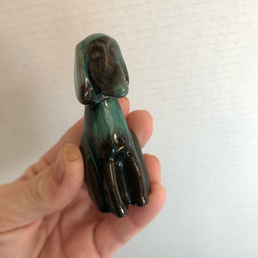 Vtg Blue Mountain Pottery Miniature Dog Figurine - Picture 8 of 13